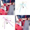 Aesthetic Heart and Bows Bag Charm Decoration Unique Keychain Phone Ornament Bag Pendant Accessory for Daily Use