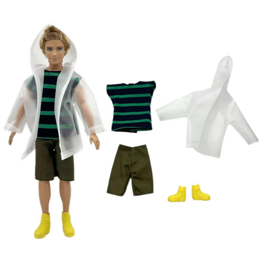 1 Set Ken Doek Handgemaakt Mooie Poppenaccessoires Casual Kleding Pak voor 30cm 12inch Ken Pop Pak Kinderen Cadeau