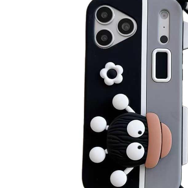 

Anti-Drop Cartoon Coal Ball Phone Case for iPhone 15/16/17/13/14/12/PRO/MAX 15