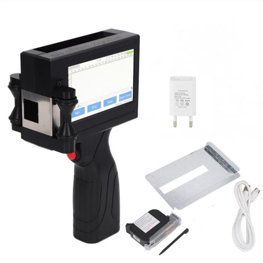 sc18 Handheld Inkjet Printer Gun Portable Intelligent Handheld Inkjet Printer with LED Touch Screen 12.7mm