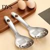 Egg Yolk White Separator 5-in-1 Stainless Steel Slotted Spoon, Multi-Function Kitchen Tool with Grater, Strainer, Multifunctional Spoon Masher,