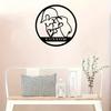 Personalized Metal Wall Art Couple Names Custom Design Indoor Outdoor Gift