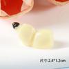 5pcs Simulated Fruit Resin Ornaments Mini Food Vegetables Fingertip Mini Handicraft DIY Hair Clips Phone Case Resin Accessories