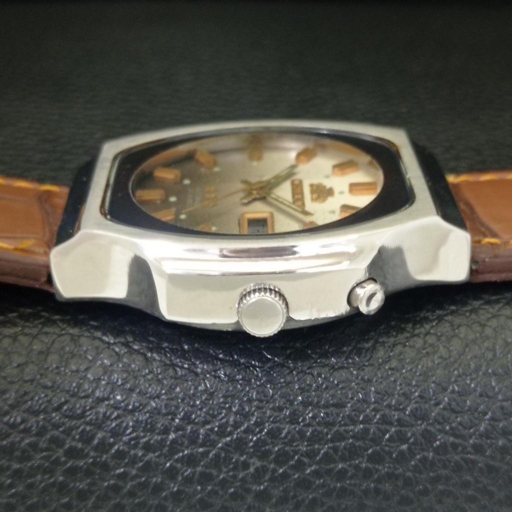 JAPAN VINTAGE ORIENT AUTOMATIC 46943 MENS ORIGINAL DIAL WATCH a703385-1 R213b-a703385