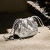 Mrs. Qiao Silver Bag 2025 New Women's Crossbody Bag Autumn Winter High-end Chain Bag Small Genuine Leather Women's Bag