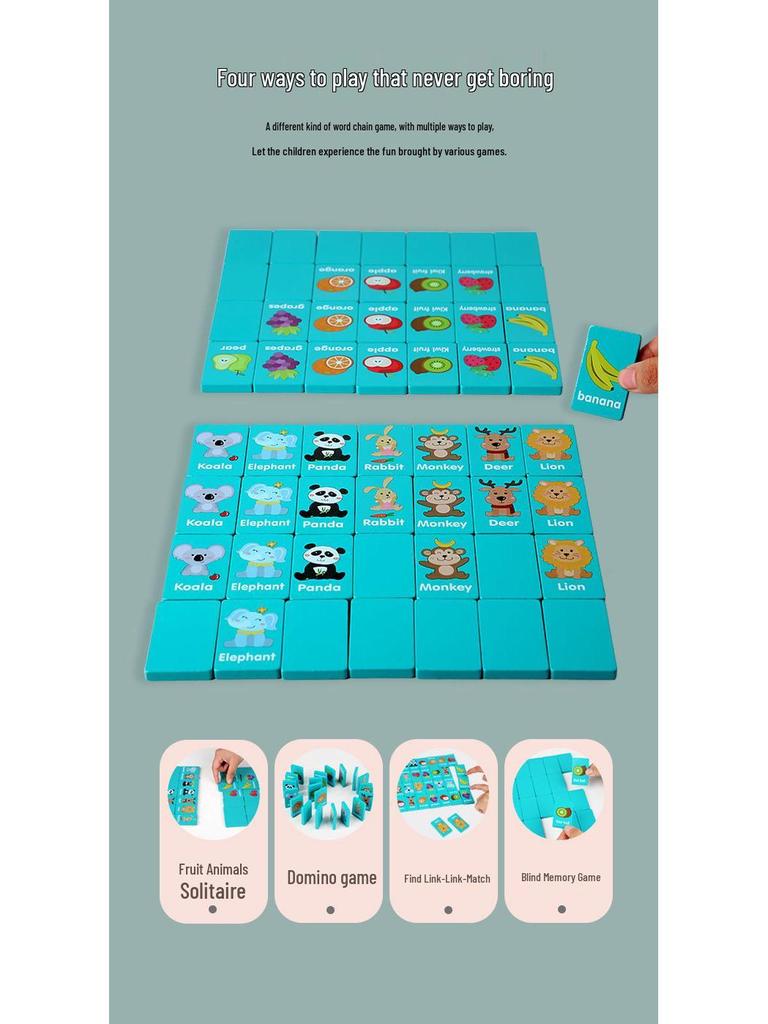 Link Match Staffelspiel: Pädagogisches Domino-Schach für Kinder - Logik- und Denktrainingsspielzeug.