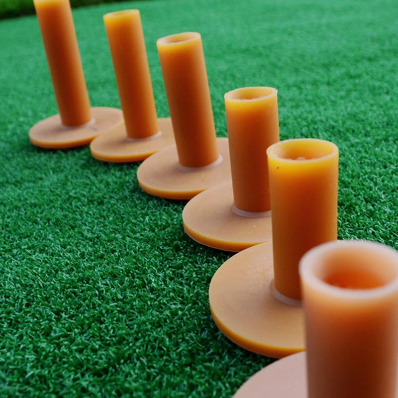 Rubber Golf Tee Holder 43/54/70/80/83mm Training Practice Tee Mat Golves Ball Hole Holders
