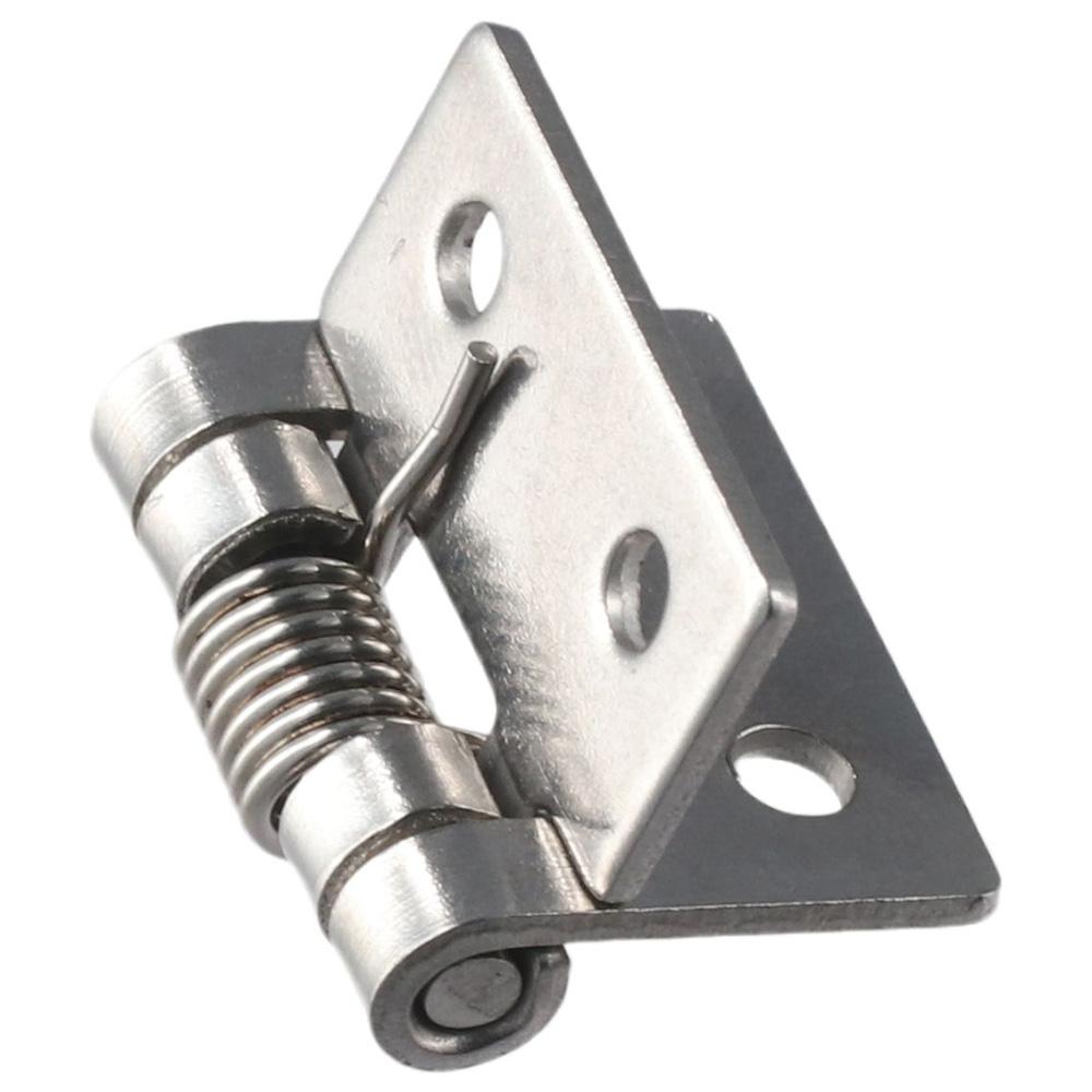0.98" Spring Hinge with Screws Brushed Hinges Hardware Loaded Hinges  for Door Cabinet Small Box
