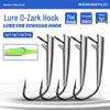 Ozark North America Black Pit Bass Jig Heads - Straight Handle, Texas Screw, Sinking Lure with Cross-border Certification