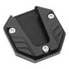 High Strength Motorcycle Side Stand Plate Black Kickstand Extender Kickstand Pad  Parking