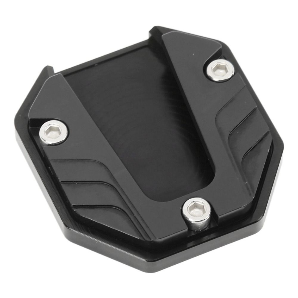 High Strength Motorcycle Side Stand Plate Black Kickstand Extender Kickstand Pad  Parking