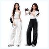 Pantalones Cargo de Verano Frescos Estilo MJ para Mujer
