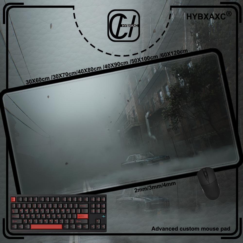S_silent Hill 2 Mouse Pad Floor Mat Mousepad Large Gaming Compute Gamer PC Keyboard Mouses Mat XXL 1200x600mm Mouse Pad