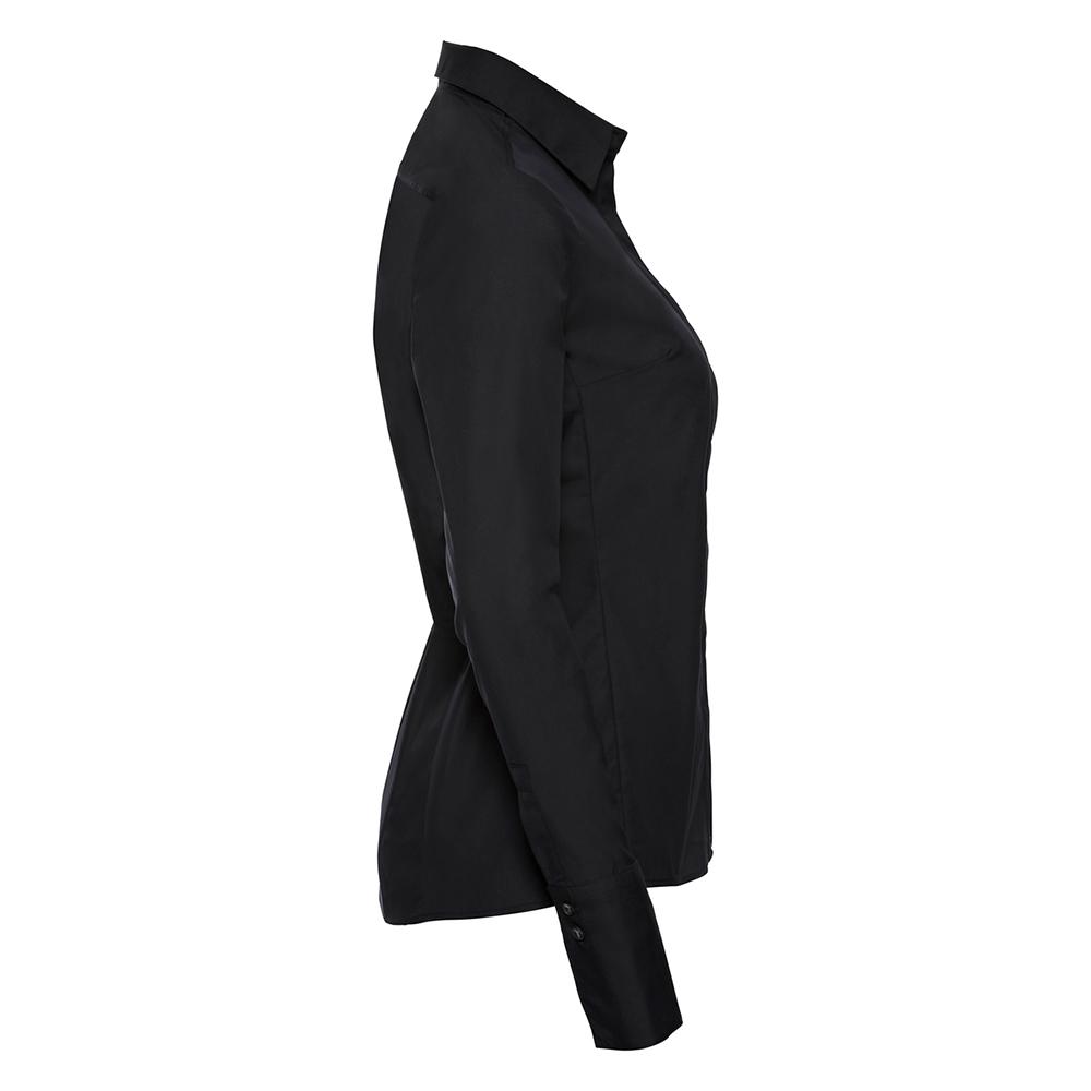Russell Collection Womens/Ladies Ultimate Stretch Slim Long-Sleeved Shirt