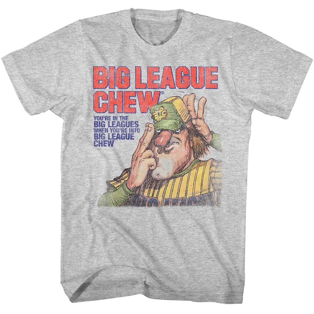 Big League Chew Bubble Gum You re In The Big Leagues Distressed Men T Shirt XL