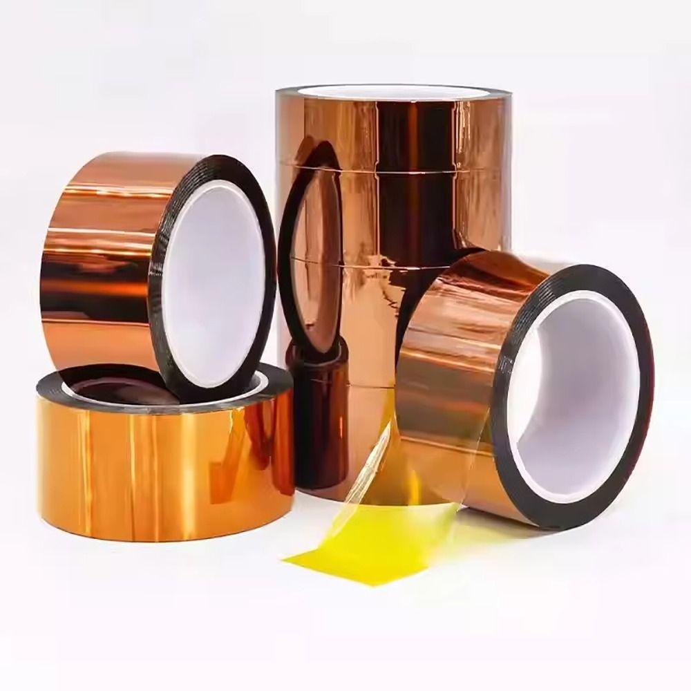 1Roll 300 DegreeC BGA Tape 5-40mm Anti-static High Temp Tape 33Meters High Temperature Thermal Insulation Adhesive Tape