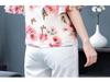 2021 Floral Chiffon Short-Sleeve Top: Slimming, Age-Reducing Style for Women