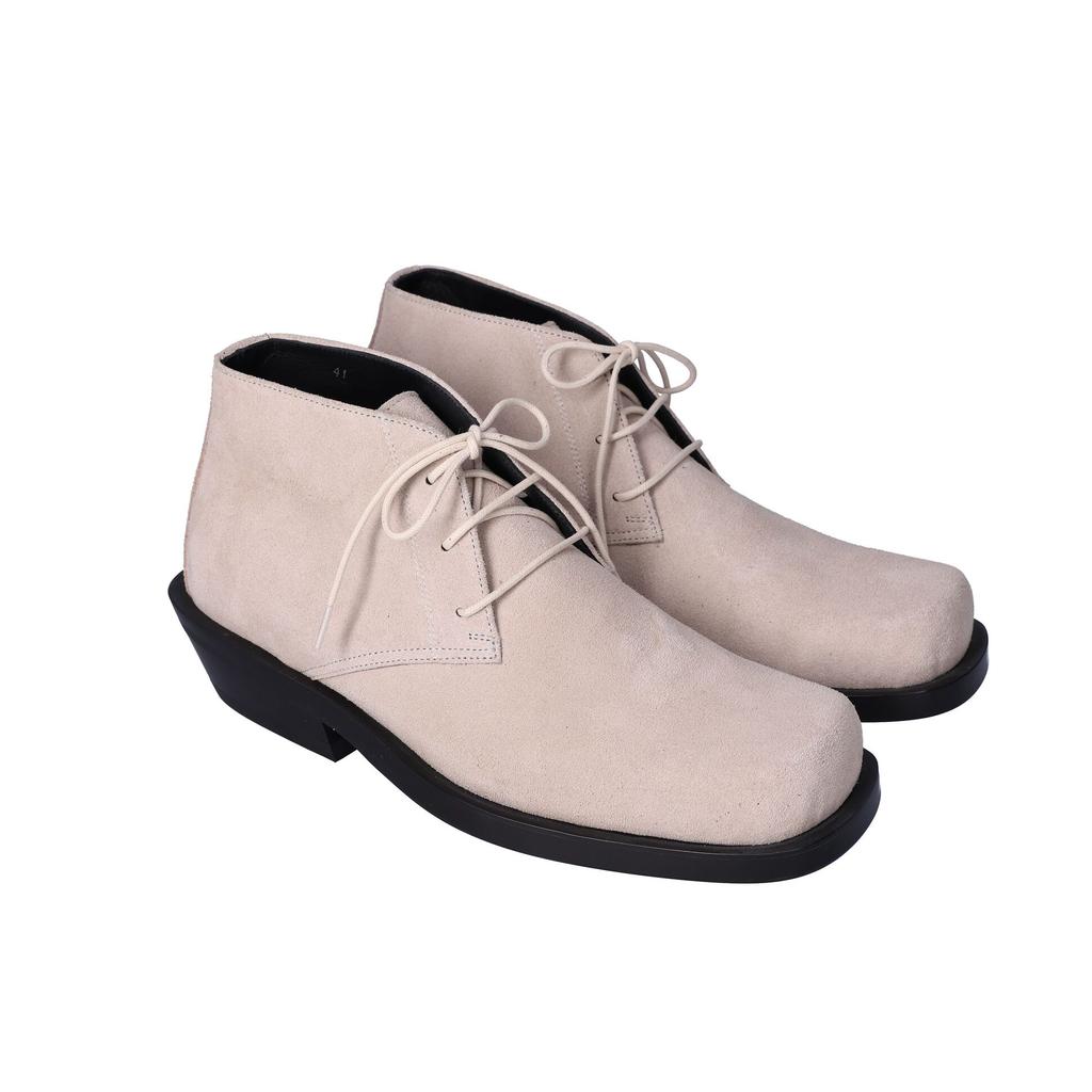Nuosmiq Basa Chukka Boots Ivory Italy Sprit
