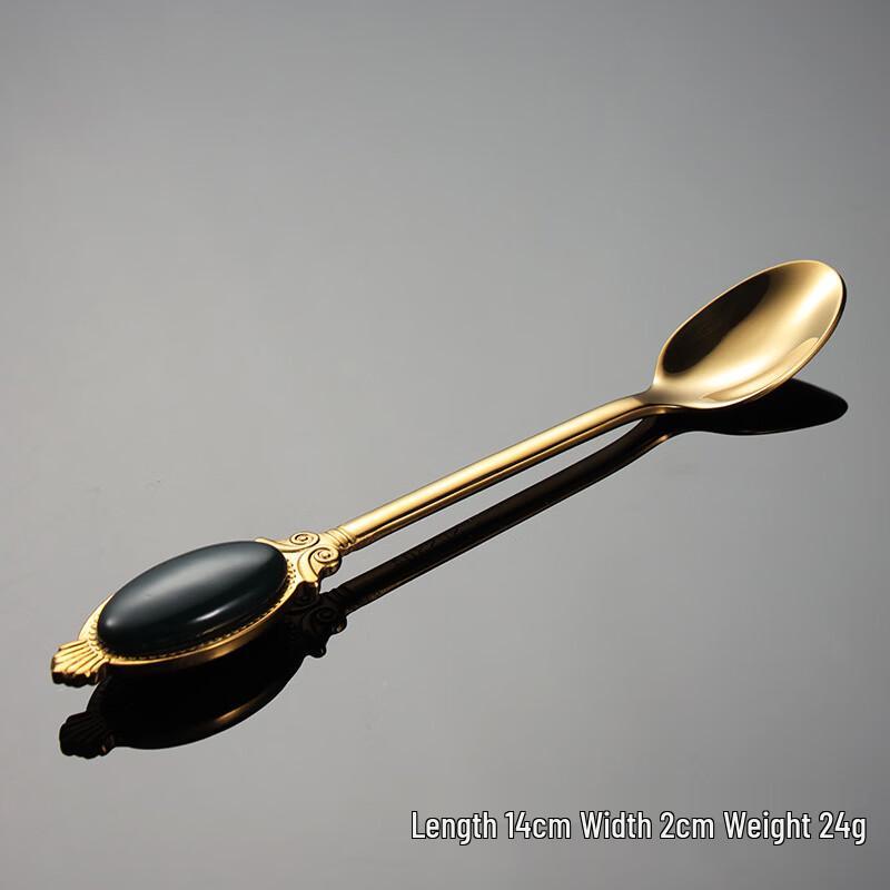 

British Retro 304 Stainless Steel Coffee & Dessert Spoon Set