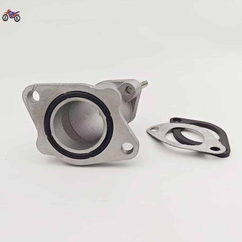 29mm Silver Carburetor Intake Manifold Pipe with Gasket for QJ125 CG125 Motorcycle Pit Dirt Bike
