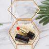Glass Jewelry Accessory Box Hexagon Geometric Jewelry Storage Box Accessory Box Ring Box  Wedding