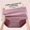 Ladies Spring and Summer Soft Jacquard Cotton Comfortable Non-hip Stretch Briefs