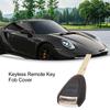 ACROPIX Schlüsselanhänger-Hülle, 3-Tasten-Fernbedienungs-Schalenhülle für Porsche und Boxster, Schwarz, 1 Stück