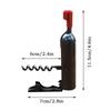 Safety Air Pump Wine Bottle Opener With Foil Cutter Wine Corkscrew Stainless Steel Pin Wine Air Pressure Corkscrew Cork Remover