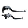 Nakira Brake Clutch Lever Set Yamaha FZ07 MT07 MT09 Tracer FZ10 MT10 SR FZ1 FZ8 FZ6R FZ6 FJ-09 / FZ-09 14-19/ FAZER/NIKEN 2019/ / (Gunmetal)