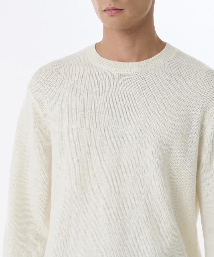MUSINSA STANDARD Essential Crew Neck Knit [Cream]