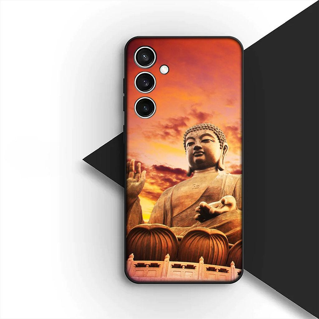 Lord Lotus Buddha New High-End Phone Cover for Samsung Galaxy S25 S24 S23 FE Ultra Plus S7 Edge S25+ S23+ A56 5G Soft Case