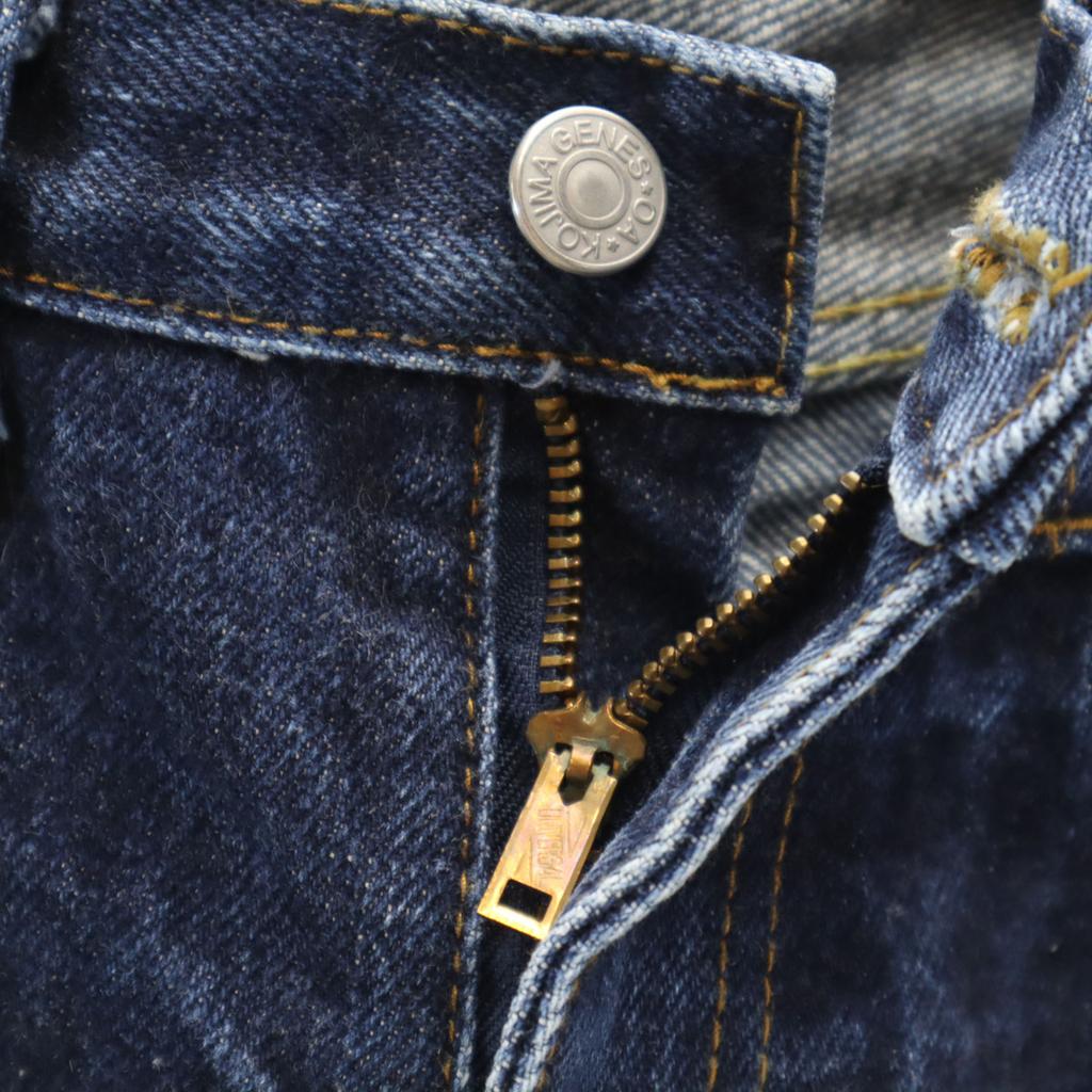 KOJIMA GENES OVER ALLS Gerade Jeans W30 Indigoblau Herren Gebraucht