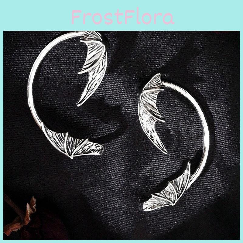 Halloween Ear Jewelry Demon Bat Alloy Gothic Accessories For Women