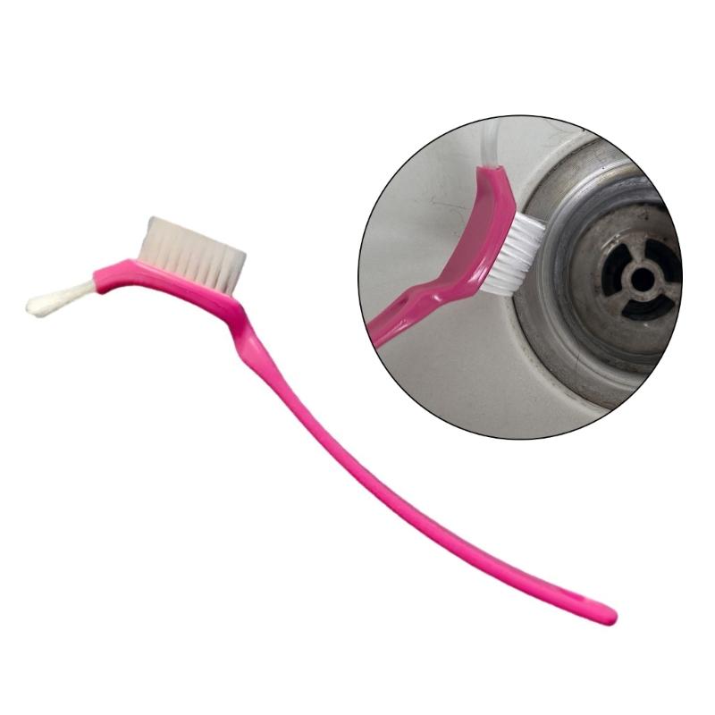Compacts Cleaning Tool Short Handle Scrubbing Brush for TM5/6 Cutter Head Brush Washing Tool Scrubbing Narrow Gaps