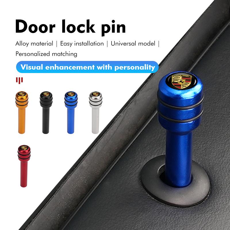 Per Porsche Blocco Porta Auto Manopola Tirante Sicurezza Accessori Assicurazione Panamera 911 Carrera-GT 918-Spyder 997 991 968 Cayman