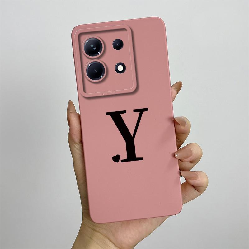 

Phone Case For Infinix Note 30 5G 30i 30 Pro Infinix note30 note 30 VIP Case Cute Initial Letters Soft Silicone Shockproof Cover Infinix Note 30 Pro