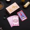 Gold Foil Waterproof Tarot Cards - Wear-Resistant Tabletop Game Toy