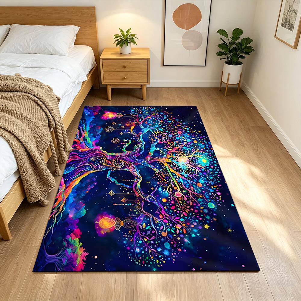 Mystic Forest Pathway Non-Slip Home Carpet Design for Office Decor Living Room Bedroom Gift