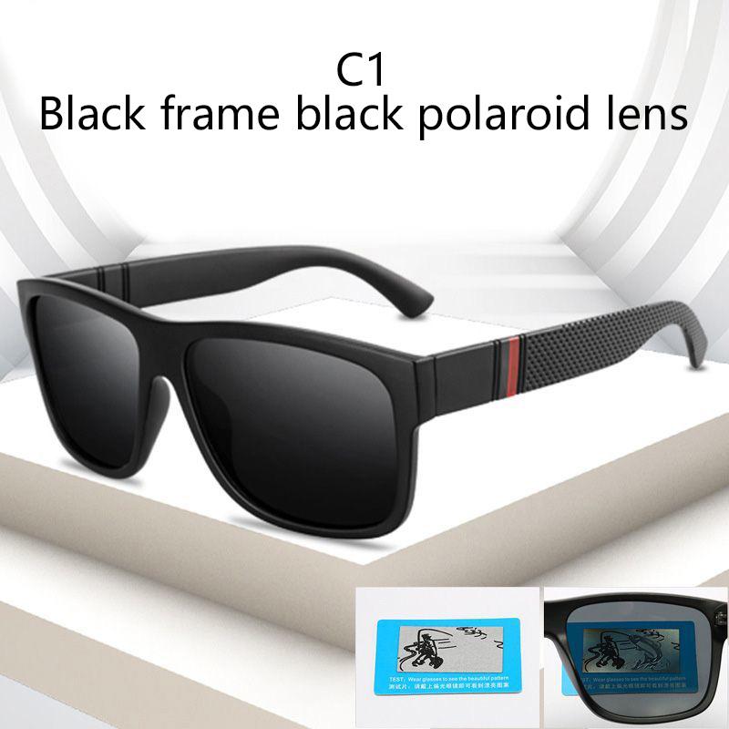 Sunglasses Men High-End Outdoor Glasses Fashion Square Driving Eyewear Travel Sun Glasses