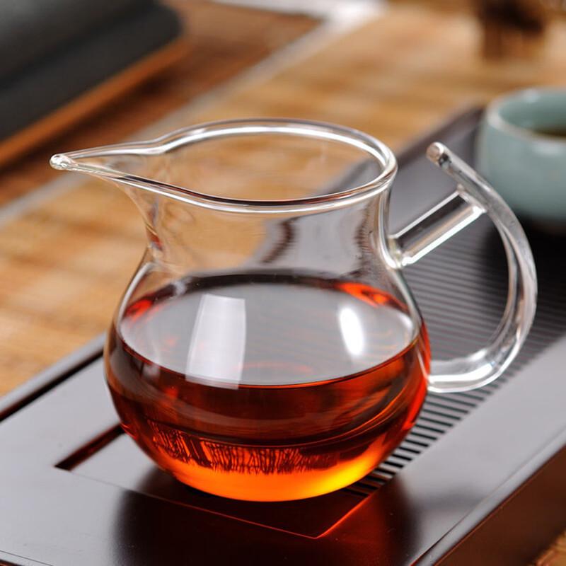 Shangqi Glass Fairness Cup Tea Dispenser Set