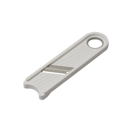 PEARL METAL Slicer for Finely Chopping Green Onions, Cucumbers, and Condiments, Made in Japan, White, Simple Use CC-1595