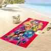 Funny School Theme 2D Flat Print Beach Towel, Large Soft Quick Dry Towel for Beach Camping SwimmingZSTJ0915214