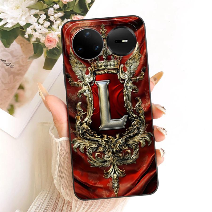Für Huawei Nova 15 Pro Handyhülle Anfangsbuchstabe A bis Z Silikon Weiche Rückabdeckung Für Huawei Nova15 Nova 15 Ultra Hülle Capa
