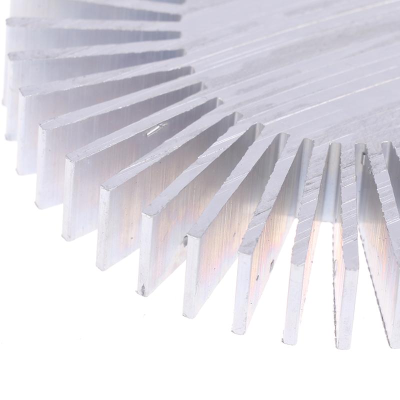 Cob Radiator Diameter 25/37.5/40/48/50/53/60/65/67Mm High Power Led Heatsink Sunflower Solid Radiator Round Alloy Aluminum