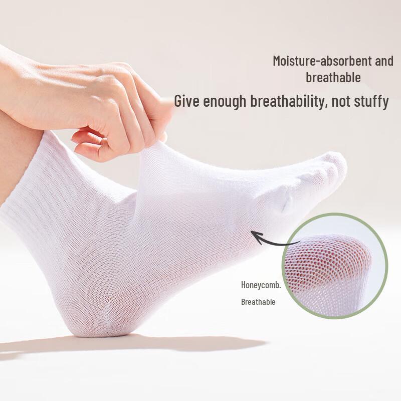 You Shi Guang VX22-05 Unisex Disposable Compression Mid-Calf Socks
