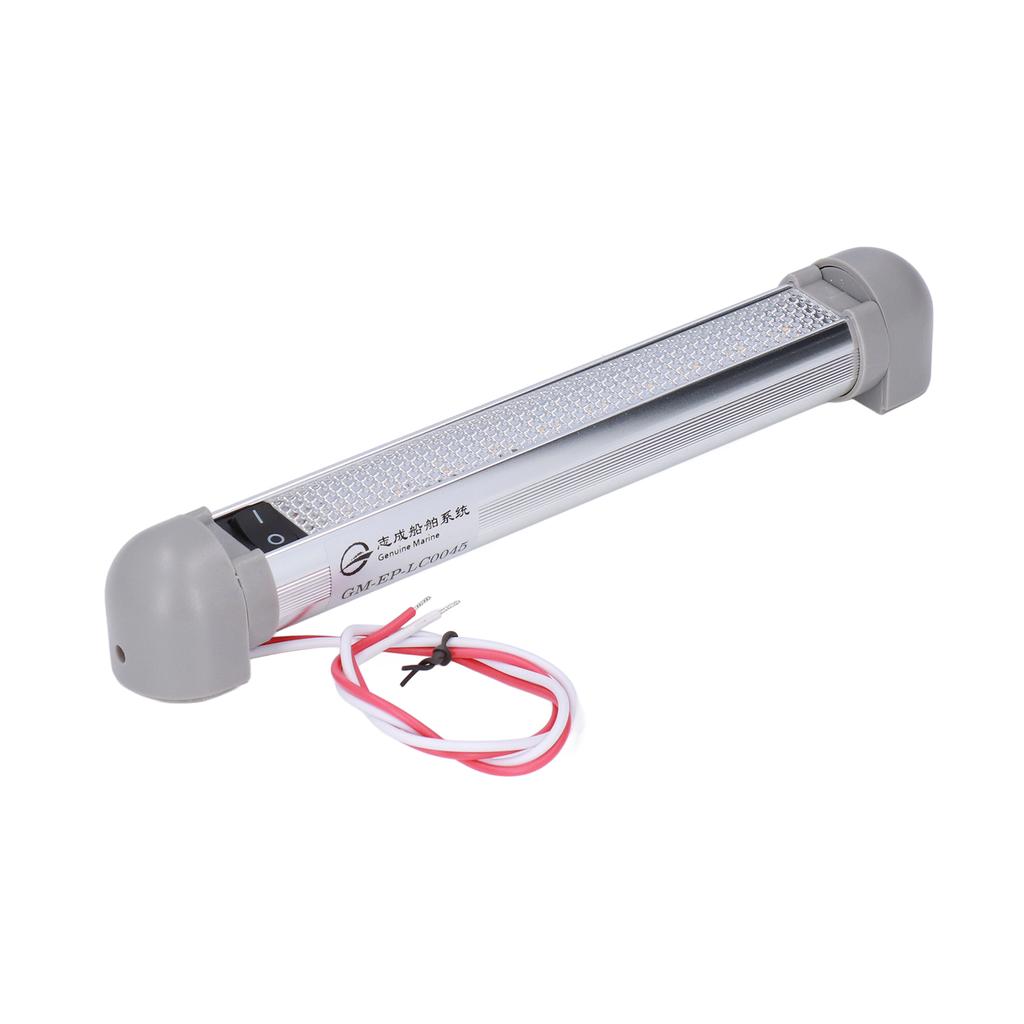 8.9in LED Awning Light Bar DC12V/24V 2W 180° Rotation IP66 Waterproof 720LM ON OFF Switch for RV Boa
