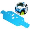 Aluminum Alloy Chassis Bottom Plate Replacement Upgrade Parts for   94122 1/10 RC Car