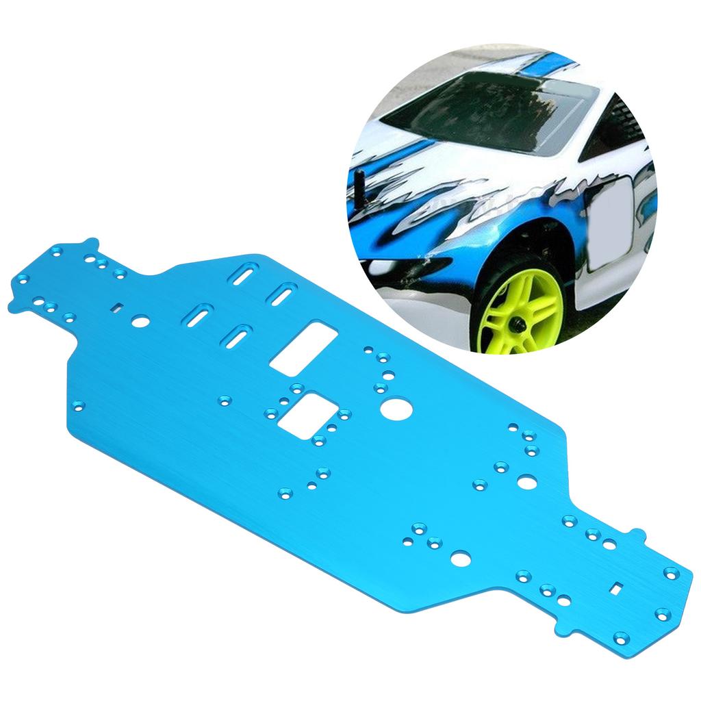 Aluminum Alloy Chassis Bottom Plate Replacement Upgrade Parts for   94122 1/10 RC Car