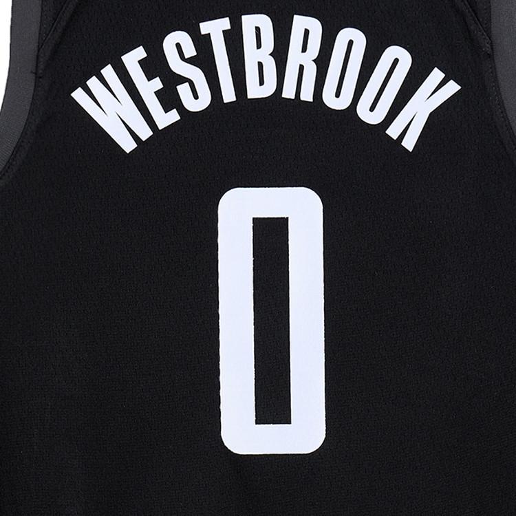 Nike NBA Russell Westbrook Houston Rockets Statement Edition Swingman Fan Jersey Unisex Jersey Black 9Z2B7BZ3W-ROCKETS