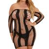 NEWJOINFUN Oversize Women Sexy Open Bra Crotchless Lingerie Lace Hollow Bodysuit Erotic Teddies Plus Large Size Underwear Set